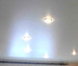 Накладной натяжной потолок - вариант 4