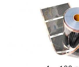 Накладной теплый пол - тип 2