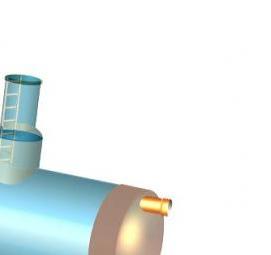 Накопительная емкость для воды - вариант 2