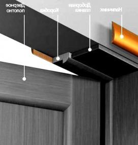 Наличник для входной металлической двери - вариант 3