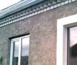 Наличники из пенопласта на окна - модель 4