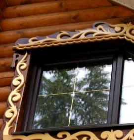 Наличники на окна для внешней отделки - тип 3