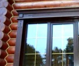 Наличники на окна в скандинавском стиле - модель 4