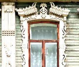 Наличники на окна в скандинавском стиле - модель 3