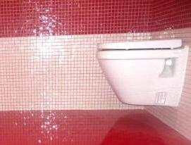 Наливная гидроизоляция пола в ванной - модель 4