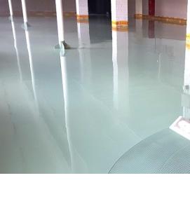 Наливной пол 40 мм - вариант 4