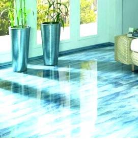 Наливной пол из смолы - тип 1