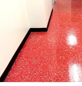 Наливной пол на перекрытие - тип 1