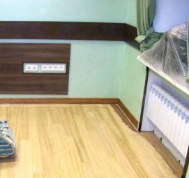 Наливной пол перед линолеумом - тип 1