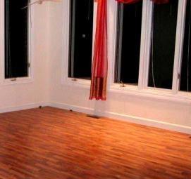 Наливной пол перед линолеумом - тип 3