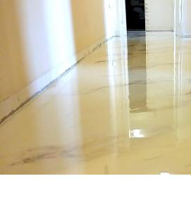 Наливной пол под мрамор - модель 1