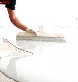 Наливной пол стяжка самовыравнивающийся - тип 1