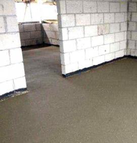 Наливной пол стяжка самовыравнивающийся - тип 2