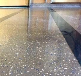 Наливной пол толщиной 30 мм - модель 4