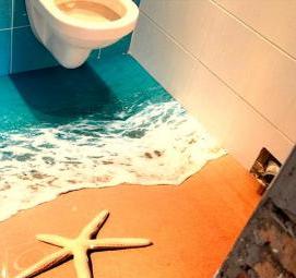 Наливные полы 3д - вариант 1