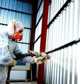 Напыляемая теплоизоляция в баллонах - вариант 1