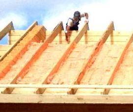 Напыляемый полиуретановый утеплитель - тип 2