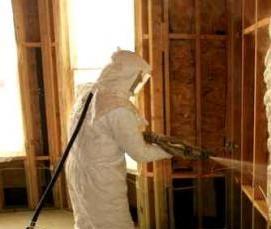 Напыляемый утеплитель стен - модель 4
