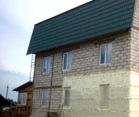 Напыляемый утеплитель стен - модель 2