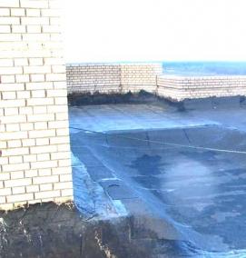 Наружная гидроизоляция - модель 1