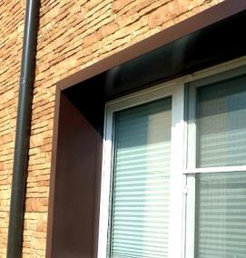 Наружные откосы для пластиковых окон - вариант 2