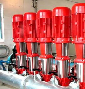 Насосная система пожаротушения - вариант 4