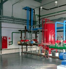 Насосная система пожаротушения - вариант 3