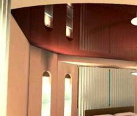 Натяжной потолок английский - тип 2