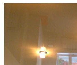 Натяжной потолок белый с бежевым - вариант 4