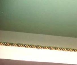 Натяжной потолок без канта - модель 3