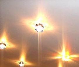 Натяжной потолок без лампочек - тип 2