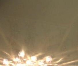 Натяжной потолок без профиля - тип 1