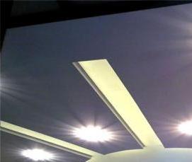 Натяжной потолок без резинки - модель 4