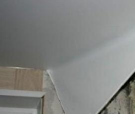 Натяжной потолок без резинки - модель 3