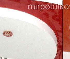 Натяжной потолок без щели - модель 3