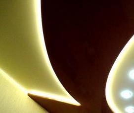 Натяжной потолок без стыка - тип 3