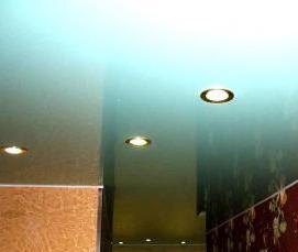 Натяжной потолок без стыка - тип 2