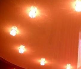 Натяжной потолок без светильников - тип 4