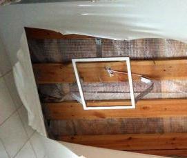 Натяжной потолок без светильников - тип 2