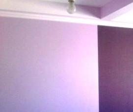 Натяжной потолок грязно розовый - модель 3