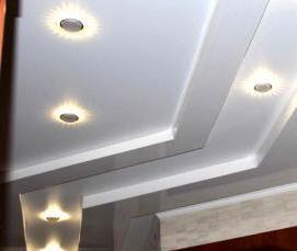 Натяжной потолок из пвх - модель 1