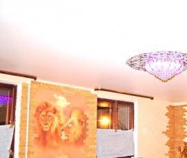 Натяжной потолок круг фотопечать - вариант 3