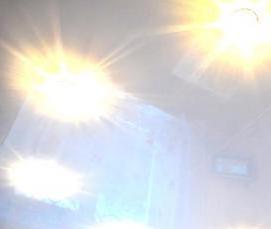 Натяжной потолок круг фотопечать - вариант 2