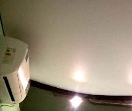 Натяжной потолок пвх сатин - вариант 2