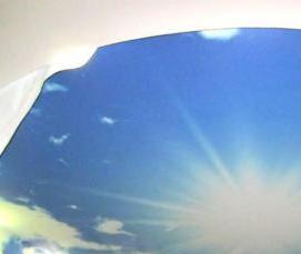 Натяжной потолок с облаками - вариант 1