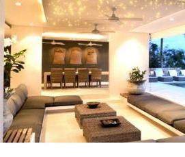 Натяжной потолок шовный бесшовный - модель 3