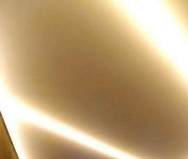 Натяжной потолок со скрытой подсветкой - тип 4