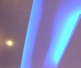 Натяжной потолок со скрытой подсветкой - тип 3