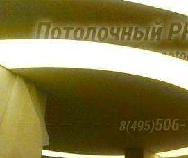 Натяжной потолок светящийся изнутри - вариант 2