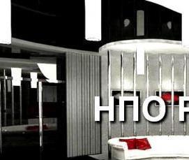 Натяжной потолок в черно белом цвете - вариант 3